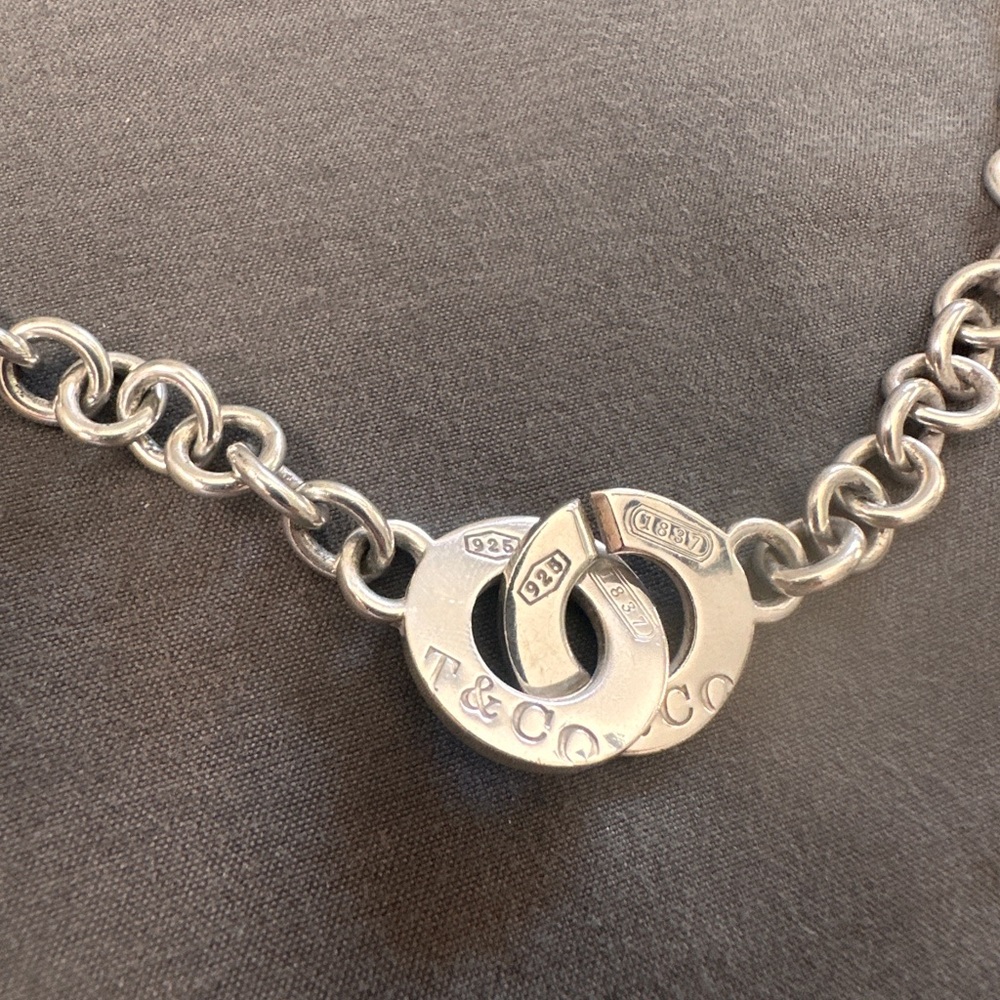 Tiffany & Co interlocking necklace